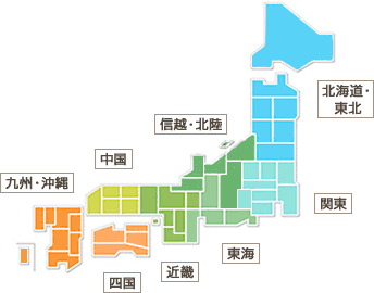 図:地図から施設を検索